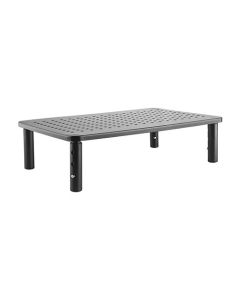 Brateck Height Adjustable Monitor Stand (370x235x120mm) - Black