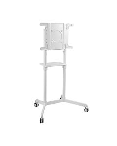 Brateck Rotating Mobile Stand for Interactive Display - White(LS)