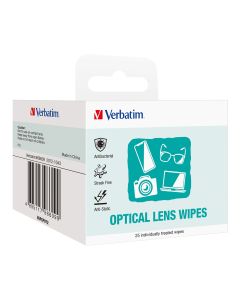 Verbatim Lens Cleaning Wipes - 25pcs