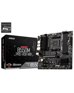 MSI B550M PRO-VDH WIFI AM4 MATX Motherboard
