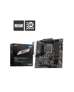 MSI PRO B760M-A WIFI mATX Motherboard