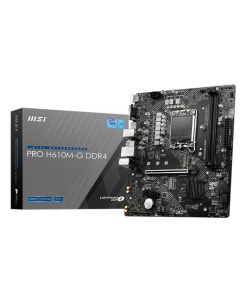 MSI PRO H610M-G DDR4 LGA 1700 mATX Motherboard