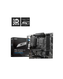 MSI PRO B760M-A WIFI DDR4 mATX Motherboard