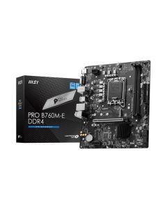MSI PRO B760M-E DDR4 mATX Motherboard