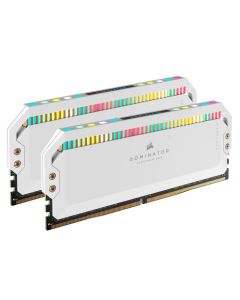 Corsair Dominator Platinum RGB 32GB DDR5 UDIMM 6200Mhz C36 White