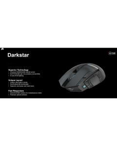 CORSAIR DARKSTAR WIRELESS MMO/MOBA ICUE Mouse