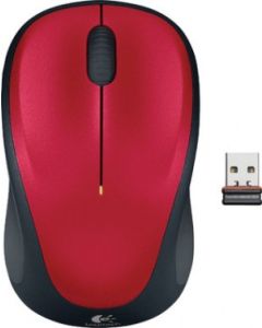 Logitech M235 Wireless Mouse Red