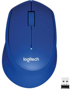 Logitech M331 SILENT PLUS Wireless Mouse Blue
