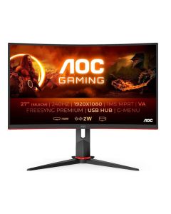 AOC 27' Curved Gaming Monitor with FreeSync and HDR Mode