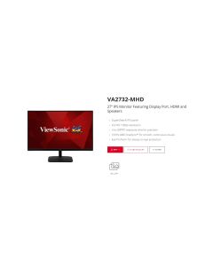 ViewSonic 27' Office Business Monitor
