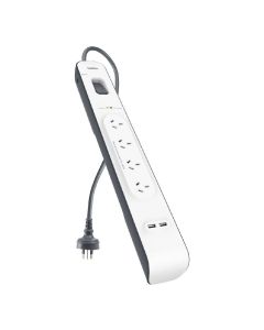 Belkin BSV401 Surge Protection Strip with USB Charging Ports