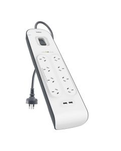 Belkin BSV804 Surge Protection Strip with USB Charging Ports
