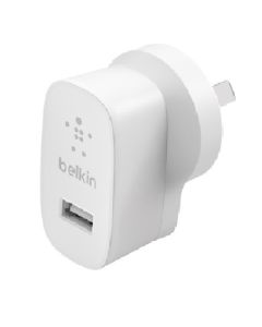 Belkin BoostCharge USB-A Wall Charger (12W) - White(WCA002auWH)