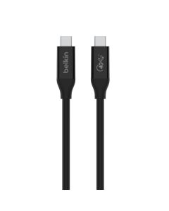 Belkin USB4 USB-C to USB-C Cable (0.8M/2.6ft) - INZ001BT0.8MBK
