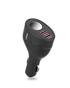 mbeatÂ® Gorilla Power Dual Port QC3.0 Car Charger