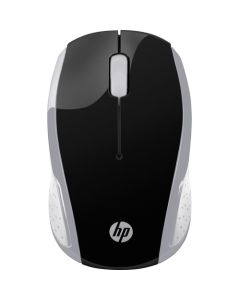 HP Wireless Mouse 200 (Black/Silver, 2HU84AA)