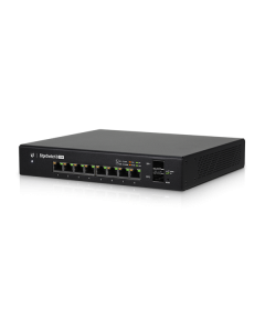 Ubiquiti EdgeSwitch 8, 8-Port Managed PoE+ Gigabit Switch
