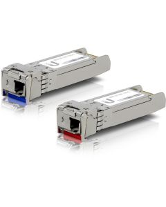 Ubiquiti UFiber SFP+ Single-Mode Module, 10G BiDi, 2 Pack