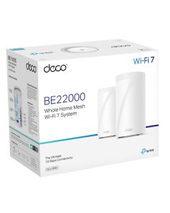 TP-Link Deco BE85(2-pack) BE22000 Mesh Wi-Fi 7 System