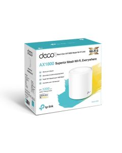 TP-Link Deco X20 (1-pack)AX1800 Mesh Wi-Fi 6 System