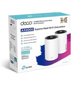 TP-Link AX6000 Dual-Band Mesh WiFi 6 System (Deco X80-2(-pack) )