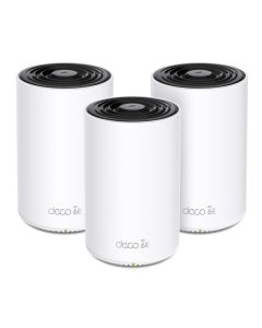 TP-Link Deco XE75 Pro(3-pack) AXE5400 Tri-Band Mesh Wi-Fi 6E System