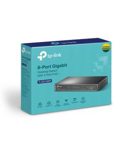 TP-Link TL-SG1008P 8-Port Gigabit Desktop Switch