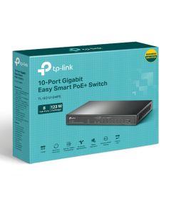 TP-Link TL-SG1210MPE 10-Port Gigabit Easy Smart Switch