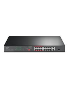 TP-Link TL-SL1218P 16-Port Gigabit Rackmount Switch with PoE+