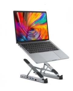 mbeat Stage P5 Laptop Stand with USB-C Docking Station
