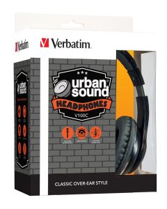 Verbatim Stereo Headphone Classic - Black