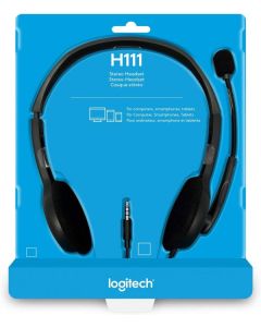 Logitech H111 Stereo Headset (Single 3.5mm Jack)