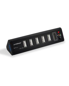 mbeat 7-Port USB Hub with Smart Charging Function