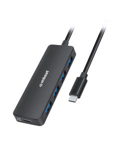 mbeat 4-Port USB-C Hub with USB-C DC Port