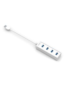 mbeat STICK 4-Port USB 3.0 Hub - Aluminium