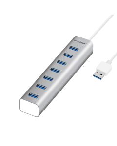 mbeat 7-Port USB 3.0 Powered Hub - Aluminium Slim Design Hub