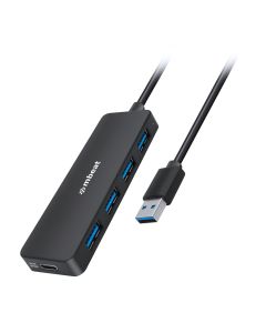 mbeat 4-Port USB 3.0 Hub with USB-C DC Port