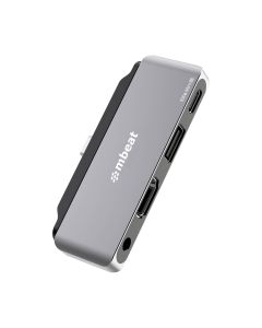 mbeat Elite Mini 4-In-1 USB-C Mobile Hub (MB-UCD32-U7)