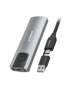 mbeat 10Gbps M.2 NVMe SATA SSD Enclosure