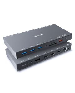 mbeat 15-in-1 Triple Display USB-C Docking Station