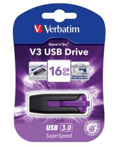 Verbatim 16GB V3 USB3.0 Violet Store'n'Go V3