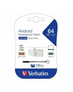 Verbatim Store'n'Go OTG Micro USB 3.0 Drive 64GB