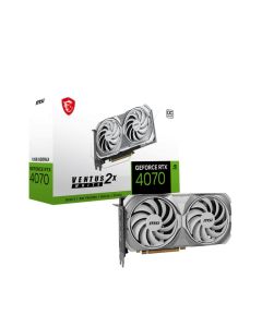 MSI GeForce RTX 4070 SUPER 12G VENTUS 2X WHITE OC Video Card