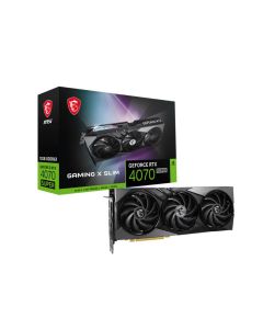 MSI GeForce RTX 4070 SUPER 12G GAMING X SLIM Video Card
