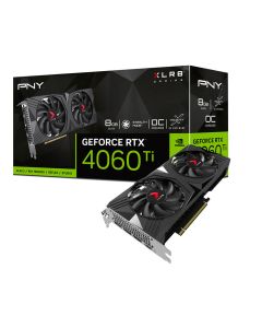 PNY GeForce RTXâ„¢ 4060 Ti 8GB VERTOâ„¢ Dual Fan DLSS 3 -OC Version
